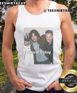 Young Entourage Almost Friday tank top featuring a stylish design perfect for casual outings and weekend vibes.