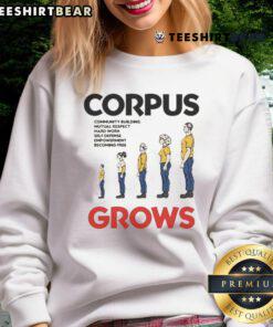 Alt Text: Original Show Me The Body Corpus Grows sweatshirt featuring a bold graphic design and stylish casual fit.