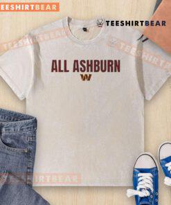 Alt Text: Original Washington Commanders All Ashburn Washed T-Shirt featuring team colors and logo, perfect for fans.