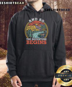 Premium retro vintage sunset hoodie featuring a unique design that captures the spirit of adventure and style.