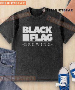 Premium Blackflag Brewing Classic Washed T-Shirt in black, featuring a stylish logo and soft, comfortable fabric.