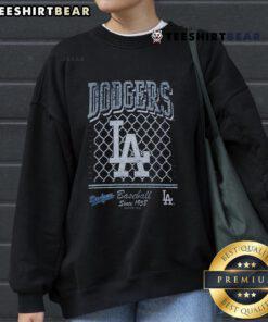 Premium Los Angeles Dodgers old school sport baseball sweatshirt since 1958, featuring classic team logo and cozy design.
