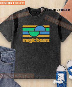 Premium Magic Beans Brazil Washed T-Shirt featuring a vibrant design and soft fabric, perfect for casual wear.