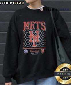 Premium New York Mets Old School Sport Baseball sweatshirt since 1962, featuring vintage logo and comfortable design.