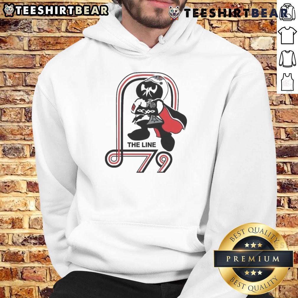 Alt Text: Premium Phantom Regiment The Line Hoodie featuring a stylish design and comfortable fit for fans and supporters.