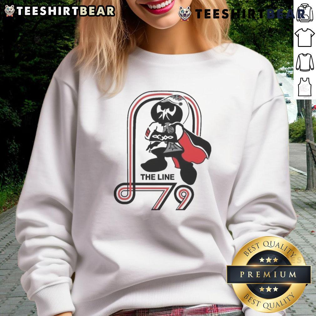 Alt Text: Premium Phantom Regiment The Line Sweatshirt featuring a stylish design, perfect for fans and supporters of the band.
