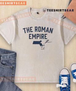 Premium Roman Anthony State of the Roman Empire washed t-shirt featuring a vintage graphic design and comfortable fit.