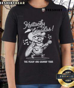 Premium Kentucky Cicadas Tour ladies tee featuring a stylish design perfect for cicada enthusiasts and summer outings.