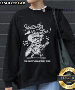 Premium Kentucky Cicadas Tour sweatshirt featuring a stylish design, perfect for fans of cicadas and unique apparel.