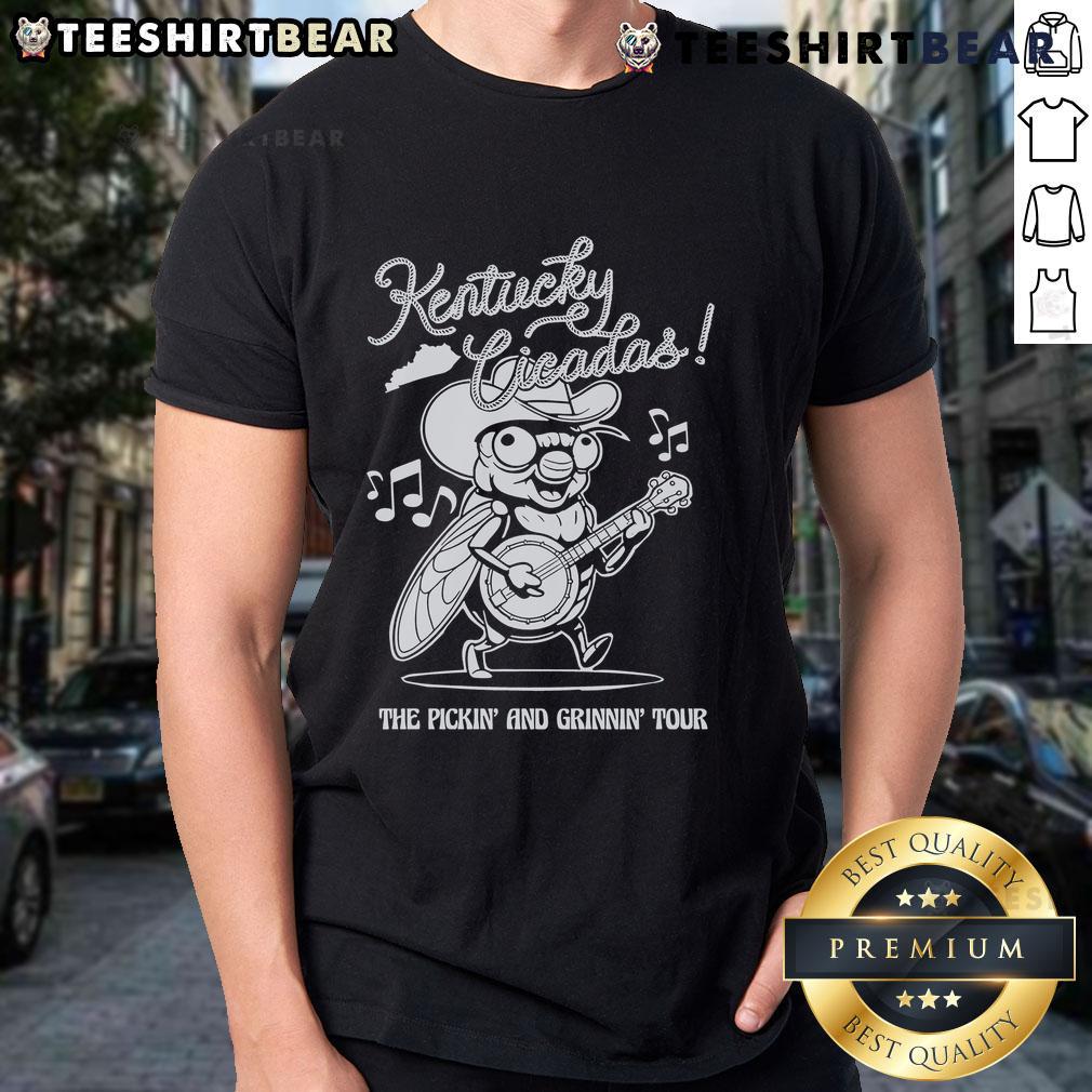 Premium The Kentucky Cicadas Tour T-Shirt featuring vibrant graphics and a comfortable fit for fans of the cicadas tour.