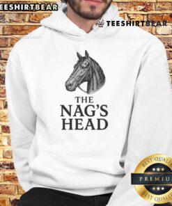 Premium The Nags Head Horse Hoodie featuring a stylish design, perfect for equestrian enthusiasts and horse lovers.
