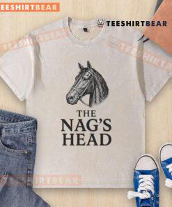 Premium The Nags Head Horse Washed T-Shirt in soft fabric, featuring a stylish horse graphic and relaxed fit design.