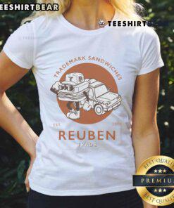 Premium Trademark Sandwich Reuben tee for ladies, established 2014, featuring a stylish design and comfortable fit.
