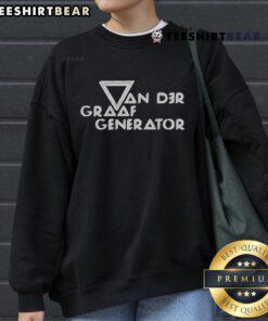 Alt Text: Premium Van Der Graaf Generator Sweatshirt featuring a stylish design perfect for fans of progressive rock music.