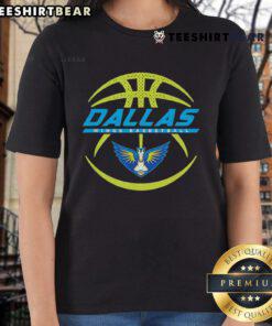Premium WNBA Dallas Wings The Rock Ladies Tee showcasing team logo and stylish design for fans.