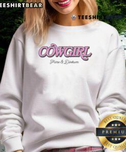 Pretty Fare Dinkum Cowgirl Sweatshirt featuring a stylish design perfect for cowgirl fashion lovers.