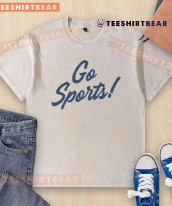 Pretty Go Sports Washed T-Shirt in soft cotton, featuring a vintage design and comfortable fit for active wear.