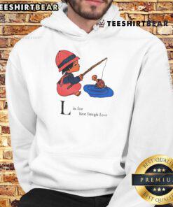 Alt Text: Stylish 'Live Laugh Love' hoodie in pastel colors, perfect for casual wear and expressing positivity.