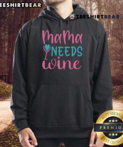 Pretty Mama Needs Wine Hoodie featuring a stylish design perfect for wine lovers and casual outings.