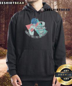 Pretty Mega 64 Where Will We Go Today hoodie featuring vibrant graphics and a cozy fit, perfect for gamers and fans.