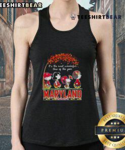 Pretty Peanuts Maryland tank top featuring a festive design, perfect for celebrating the most wonderful time of the year.