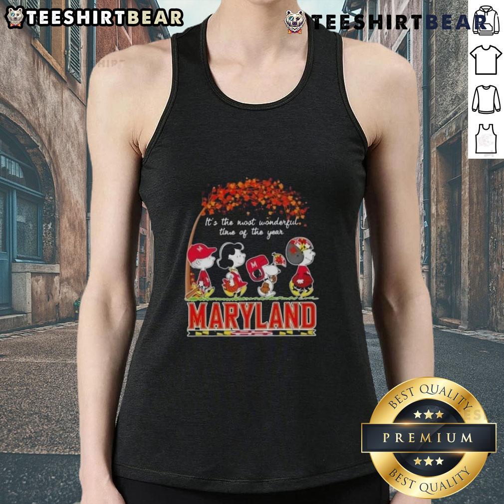 Pretty Peanuts Maryland tank top featuring a festive design, perfect for celebrating the most wonderful time of the year.