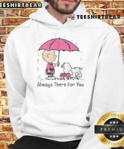 Alt Text: Pretty Peanuts Snoopy Always There For You Hoodie featuring a cheerful Snoopy design, perfect for cozy casual wear.