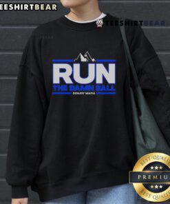 Top Bobcat Collective Run The Damn Ball sweatshirt in vibrant colors, perfect for sports enthusiasts and casual wear.