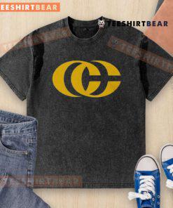 Top Caitlin Clark CC Signature Logo Washed T-Shirt featuring a stylish design for fans and sports enthusiasts.