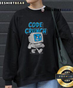 Cozy Top Code Crunch Computer sweatshirt featuring a stylish design, perfect for tech enthusiasts and coding lovers.