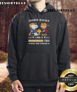 Alt Text: Brewers fan hoodie featuring Snoopy and Charlie Brown, showcasing team spirit and style for die-hard supporters.