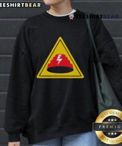 Top Devo Energy Dome Frequencies sweatshirt featuring vibrant design, perfect for fans of Devo and unique fashion.