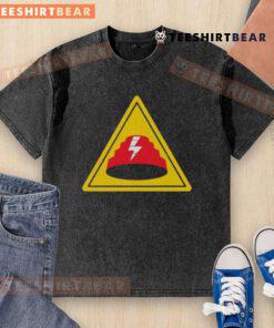 Top Devo Energy Dome Frequencies washed t-shirt featuring vibrant graphics and a comfortable fit for fans of the band.