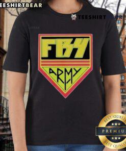 Top Fry from Frytech FB4 Army Ladies Tee featuring a stylish design perfect for casual wear and outdoor adventures.