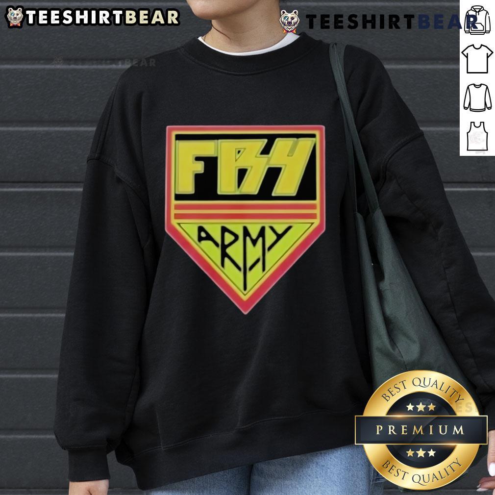 Top Fry from Frytech FB4 Army Sweatshirt, showcasing a stylish design ideal for casual wear and military enthusiasts.