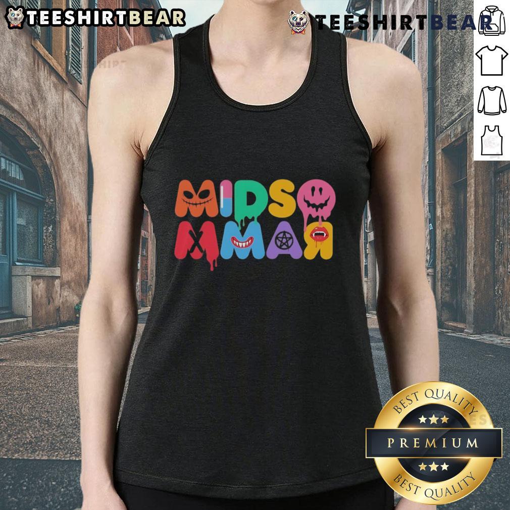Top Galantis Midsommar Icons Tank Top featuring vibrant designs for summer festivals and casual wear.