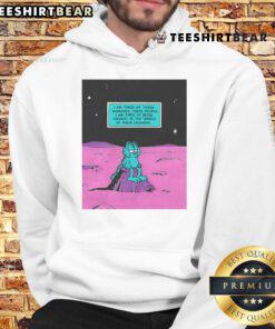 Alt Text: Casual hoodie with 'I'm Tired of These Mondays' design, featuring a playful lasagna graphic, perfect for relaxed wear.