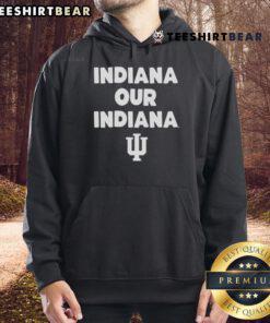 Top Indiana Hoosiers team slogan hoodie featuring bold logo and vibrant colors, perfect for fans and game day wear.