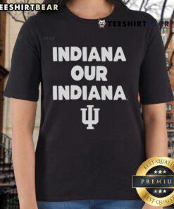 Top Indiana Hoosiers team slogan ladies tee featuring bold graphics and vibrant colors for passionate fans.