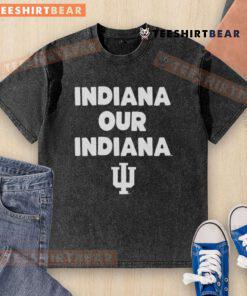 Top Indiana Hoosiers team slogan washed t-shirt featuring bold graphics and a comfortable fit for fans.