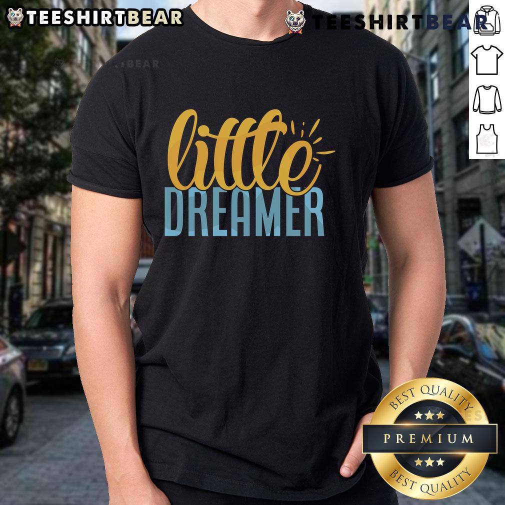 Top Little Dreamer T-Shirt featuring a whimsical design perfect for kids, promoting imagination and creativity.