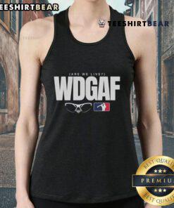 Top Los Angeles Dodgers WDGAF Are We Live tank top featuring stylish design and team colors for fans and casual wear.