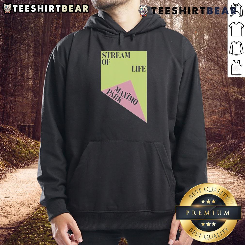 Top Maximo Park Stream of Life Hoodie featuring vibrant design and comfortable fit, perfect for fans and casual wear.