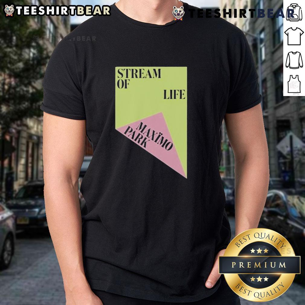 Top Maximo Park Stream Of Life T-Shirt featuring vibrant design and stylish fit for fans of the band.