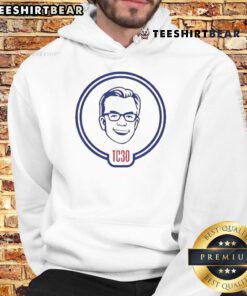 Top NESN hoodie celebrating Tom Caron's 30 years at NESN, featuring a bold design and vibrant colors.