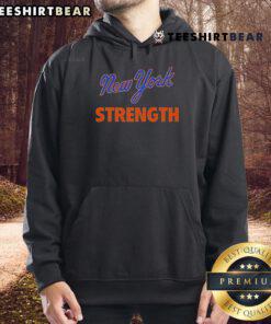 Top New York Mets Strength Hoodie featuring team logo and vibrant colors, perfect for fans and sports enthusiasts.