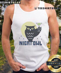 Top Night Owl Cocktail Tank Top featuring a stylish design perfect for nightlife and casual outings.