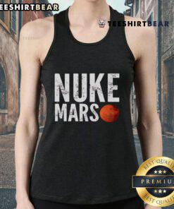 Top Nuke Mars tank top featuring a bold graphic design, perfect for casual wear and space enthusiasts.