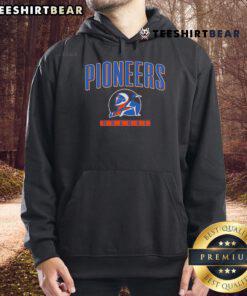 Top Olentangy Orange High School orange peel athletic hoodie featuring school logo and sporty design for students.