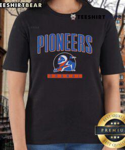 Alt Text: Top Olentangy Orange High School orange peel athletic ladies tee showcasing school spirit and comfort.